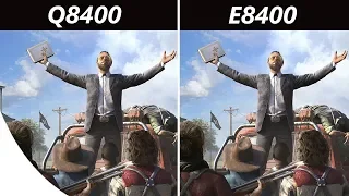 Far Cry 5 | Core 2 Duo E8400 vs Core 2 Quad Q8400