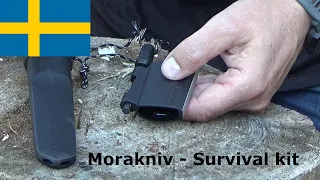Thor-is-testing - Morakniv: survival kit