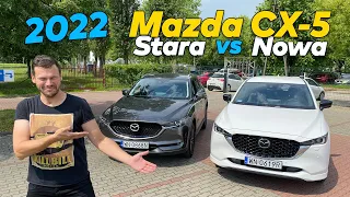 Mazda CX 5 2022 kontra wersja przedliftingowa