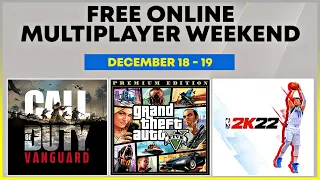 PS PLUS FREE ONLINE WEEKEND - Play Games Online Without PS Plus - PS Plus December 2021