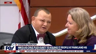 'I miss him!': Son of Parkland murder victim gives gut-wrenching testimony during Cruz sentencing