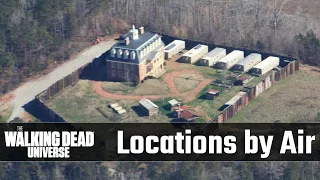 The Walking Dead Locations by Air - Look Down on Alexandria, Hilltop, Sanctuary, Junkyard, CW?, etc