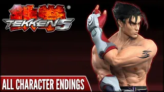 Tekken 5 (PS2) - All Character Endings