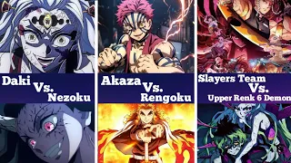 Best Demon Slayer Fights of All Time | Top 20 Demon Slayer Fights