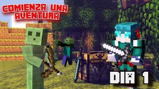 EL INICIO DE NUESTRA AVENTURA -  Minecraft Survival Cap 1.