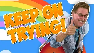 Keep on Trying | Inspirational Song for Kids | Jack Hartmann Keep On Trying