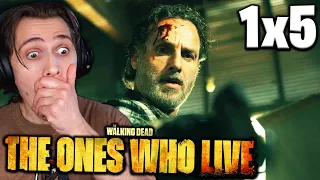 The Walking Dead: The Ones Who Live - Episode 1x5 REACTION!!! "Become"