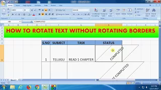 HOW TO ROTATE TEXT WITHOUT ROTATING BORDERS | SOLVED