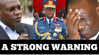 PREPARE for a MILITARY TAKE OVER !!! Bonny Khalwale's STRONG WARNING
