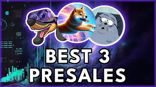 THE BEST 3 PRESALES TO BUY RIGHT NOW!🚨 (In My Opinion)