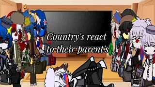 country's react to their parents ll Countryhumans ll my au ll cringe ll loud noises ll read des ll