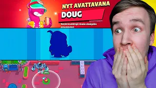 Saadaanko Uusin Brawler Doug? | AVASIN KAIKEN! (Brawl Stars)