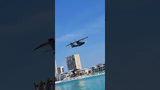 Really!!! Low flying seaplane over my paddleboard in Florida #florida #paddleboarding