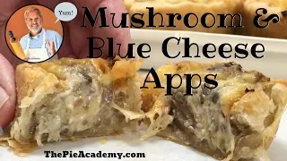 Mushroom and Blue Cheese Appetizers