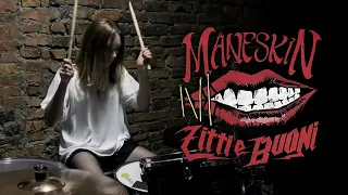 Måneskin - ZITTI E BUONI (drum cover by Alisa Kharlamova)