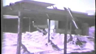 Ash Wednesday Nor'easter Damage - Nags Head, NC - March 1962 (No Sound)