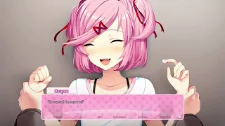 Happy wolf играет в DOKI DOKI Literature club часть 2