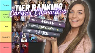 Tier Ranking Caraval Characters ✨