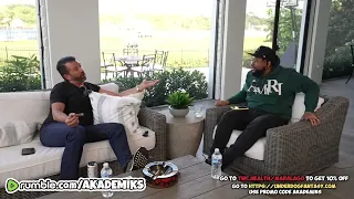 Akademiks asks Donald Trump Jr if he believes aliens are real & his thoughts on Reparations!