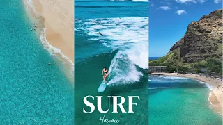 【4K】Perfect Surfing Conditions on the Westside of Oahu Hawaii 📸Mavic3