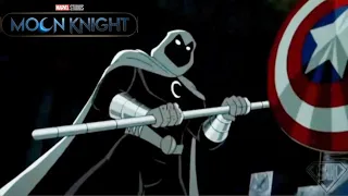 MoonKnight Vs SpiderMan Vs Captain America | MoonKnight Fight  Against Avengers.