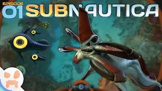DEEP SEA DIVING! | Subnautica Lets Play Episode 1 (FULL RELEASE)