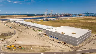 Cordeel bouwt nieuw crossdock en bijbehorende warehouses voor Maersk.