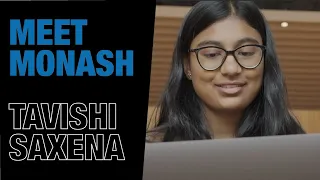 Meet Monash: Engineering Student Tavishi Saxena
