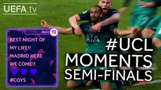 #UCL Semi-finals BEST MOMENTS: TOTTENHAM & LIVERPOOL make it to the final!!