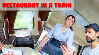 RESTAURANT CAR IN RUSSIAN TRAIN 🚂 - 2ND CLASS DELUXE JOURNEY