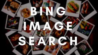 Use Bing Image Search to Get Training Image Data