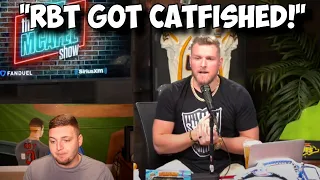 Reacting to Pat McAfee's Reaction to Me Being Catfished