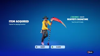 Fortnite C5-S1 | Buying Reaper’s Showtime Emote (Hazbin Hotel)