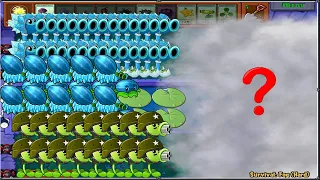 PVZ HACK | Plants Vs Zombies | Snow-Pea Winter Melon And Gatling-Pea vs Giga-Gargantuar All Zombies