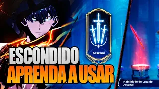 SOLO LEVELING ARISE  | TUDO SOBRE AS ARMAS E QUAL FOCAR, SISTEMA DO ARSENAL