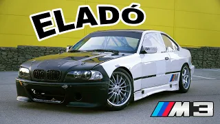 Eladó BMW E36 M3 versenyautó - Mi jön helyette? 🤔