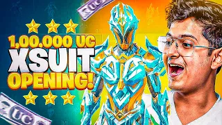 1,00,000 UC • GLACIER X-SUIT OPENING | #BGMI #MortaLArmy