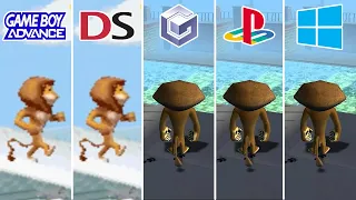 Madagascar (2005) GBA vs NDS vs Gamecube vs PS2 vs PC (Which One is Better!)