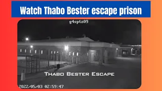 Thabo Bester Escape footage