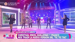 Tic Tic Tac 20 años - Christian Dominguez, Guillermo Cubas, Erick Elera y Franco Cortez - América TV