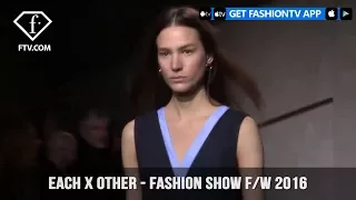 Each X Other Post-Minimal Basic Fall/Winter 15-16 Collection Paris Fashion Show | FashionTV | FTV