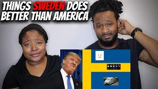 🇸🇪 American Couple Reacts "5 Things Sweden Does Better Than America"