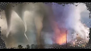 The Most Insane Tornado Video Compilation of All Time (Drone & Ground Footage, Andover, KS)