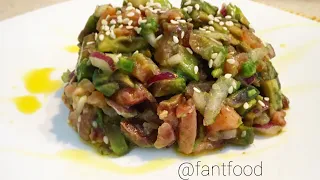 TAR TAR salad with RED FISH pink salmon or salmon | Полезный и вкусный "ТАР ТАР с КРАСНОЙ РЫБКОЙ"