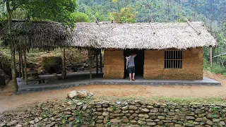 Primitive Skills: Upgrade House, floor plastering with simple tools