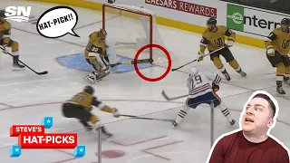 NHL Plays Of The Week: What Do you Call THIS SAVE!? | Steve's Hat-Picks