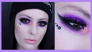 FALL Makeup Tutorial | Purple & Orange | SmokedAlive |