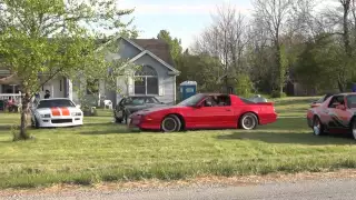 thirdgenfest 2015 3rd gen camaro and firebirds burnouts and take offs