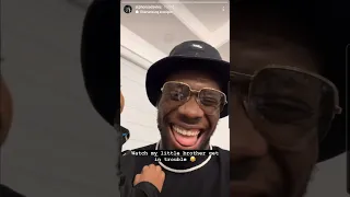 Alphonso Davies Brother get in Trouble 🤣 - Davies Instagram Story
