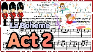 La Boheme - 'Act 2' [Piano Accompaniment] (라보엠 2막 반주) 'G.Puccini'